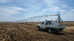 Our Irrigation technicians out in the heat repairing the pumping system for a centre pivot.